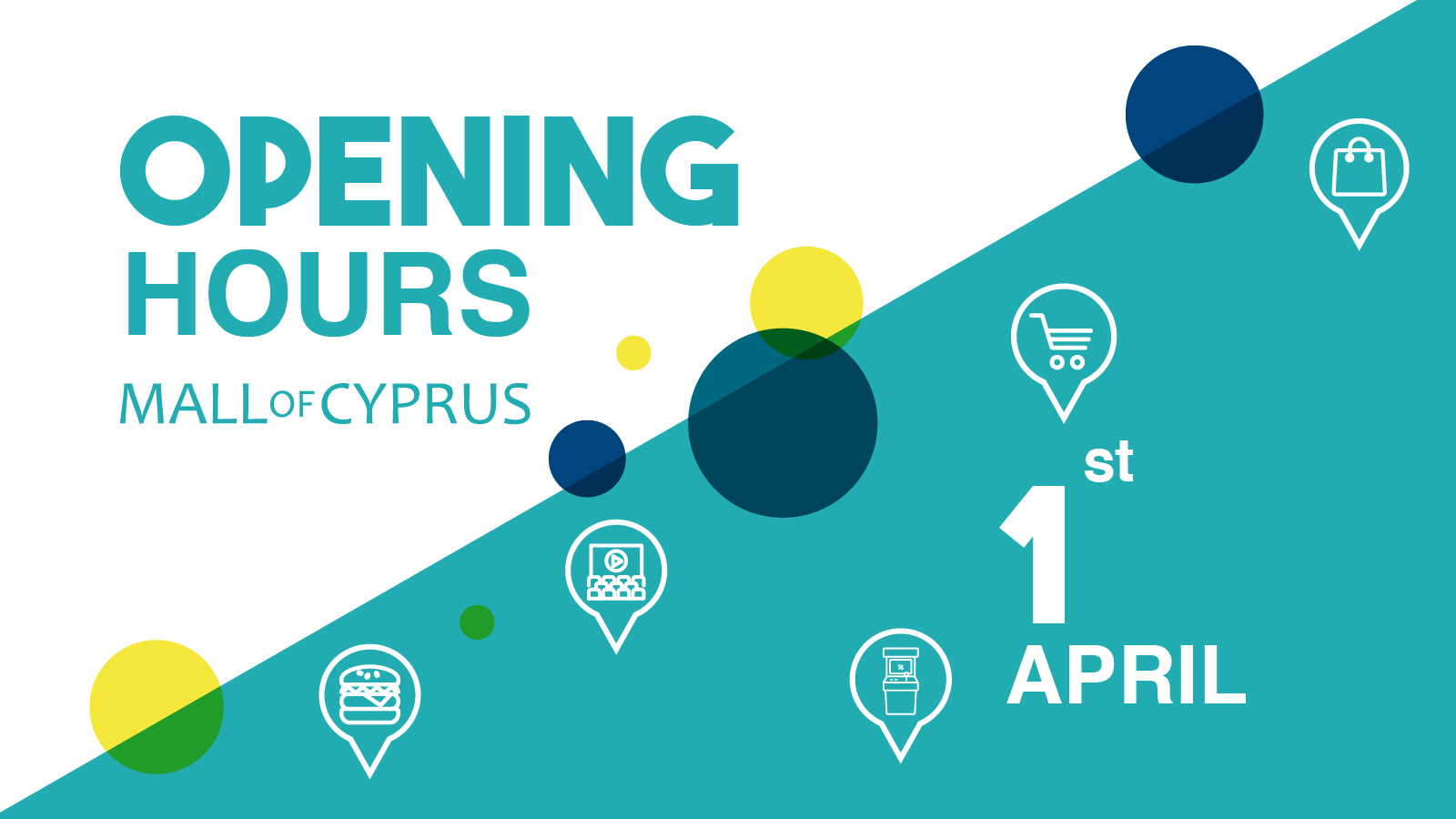 1st of April – Operating Hours 🕒