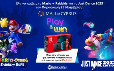 Play & Win Mario + Rabbids and Just Dance 2023