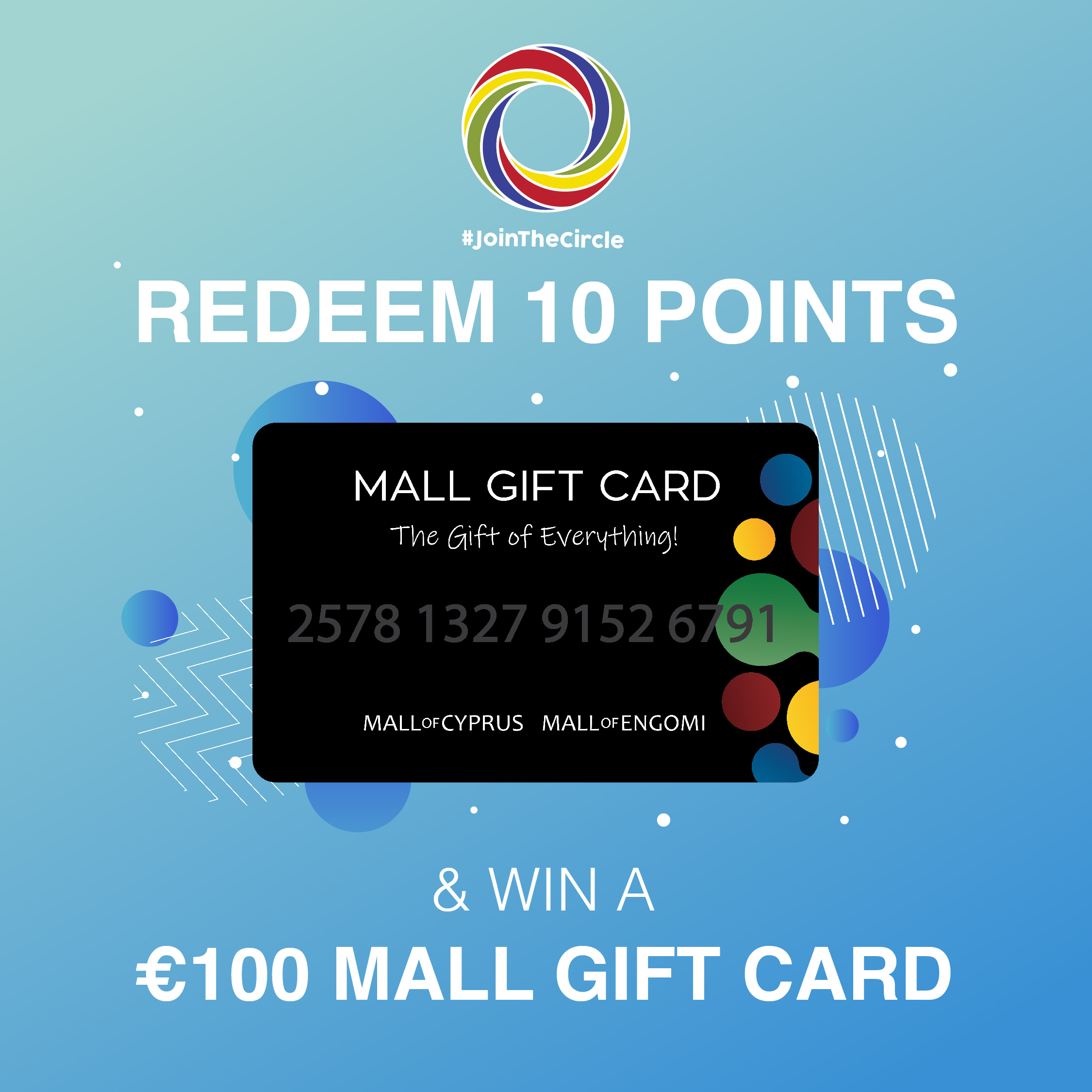Terms & Conditions Mall Gift Card CIRCLE Competition – April 2023