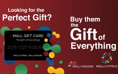 Έφτασε η νέα Gift Card του Mall of Cyprus & του Mall of Engomi!